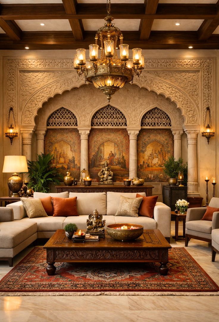 » Indian Traditional Meets Modern Interior Concepts